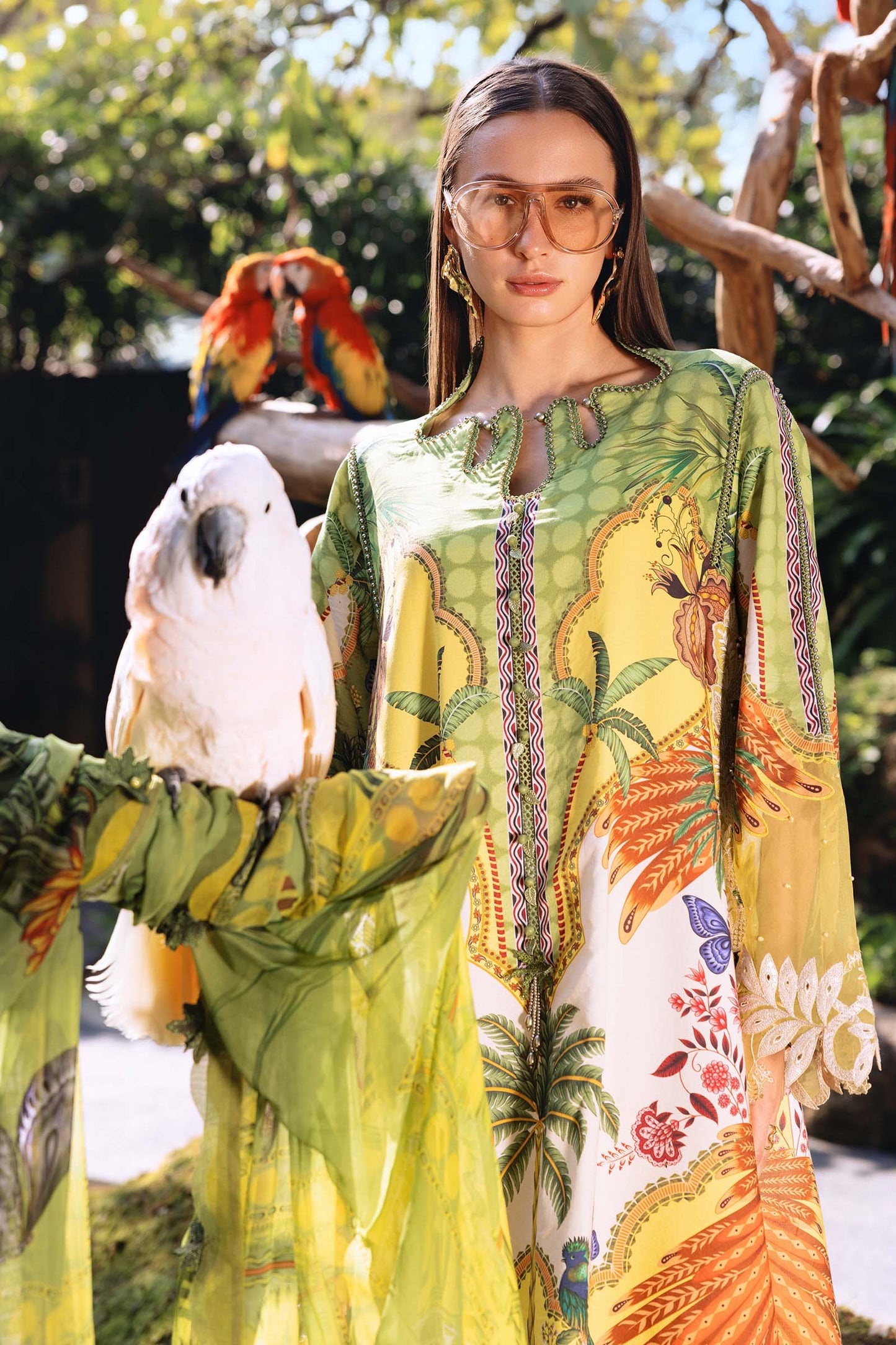 MARIA.B. Original 3 Piece Unstitched Embroidered Lawn Suit – MPT-2905-B-Vol-07