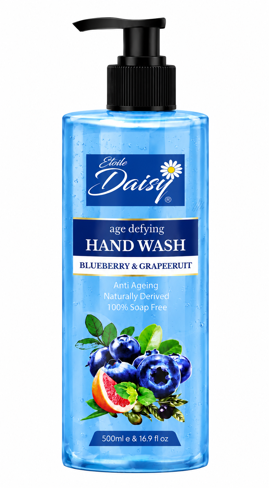 Etoile Daisy Age Defying Blueberry and Grapefruit Hand Wash 500ml Anti Aging Moisturizing Hand Wash First Time in Pakistan