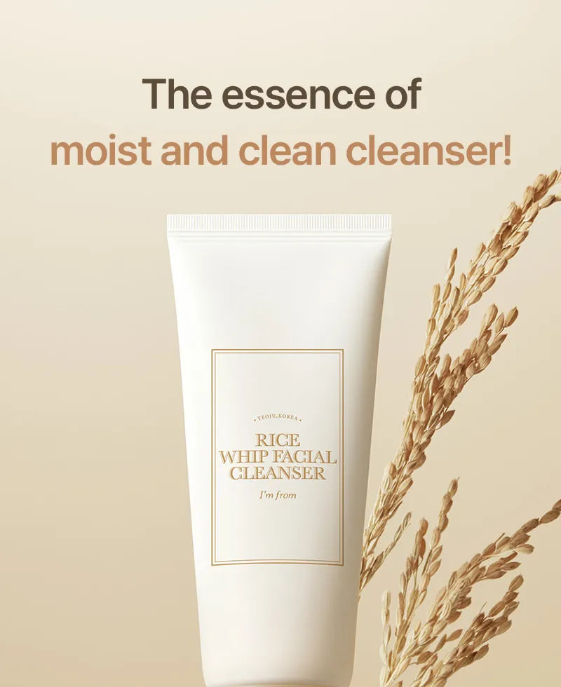 I’m From Rice Whip Facial Cleanser 150ml – Brightening & Hydrating Korean Face Wash in Pakistan