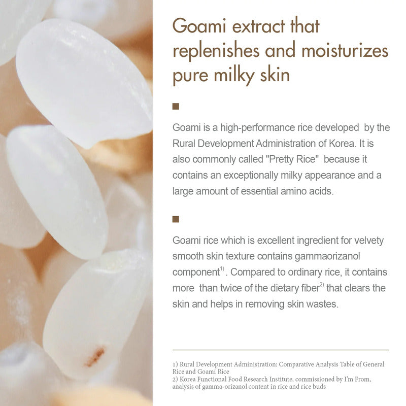 🌾 I’M FROM Rice Toner – Milky Glow Toner with Korean Rice & Niacinamide (150ml / 5.07 fl oz)