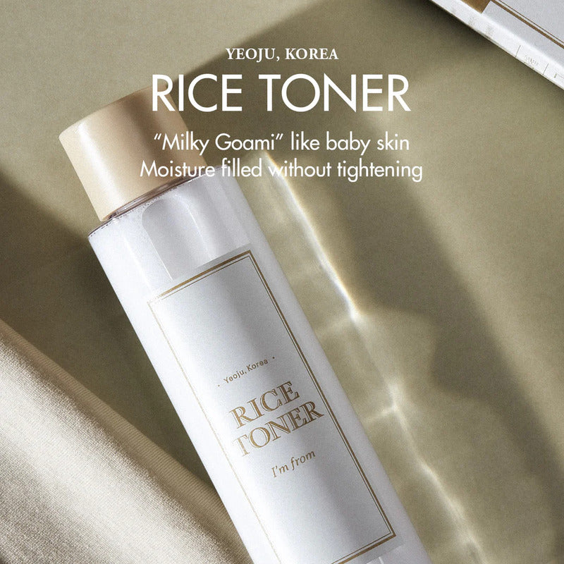 🌾 I’M FROM Rice Toner – Milky Glow Toner with Korean Rice & Niacinamide (150ml / 5.07 fl oz)