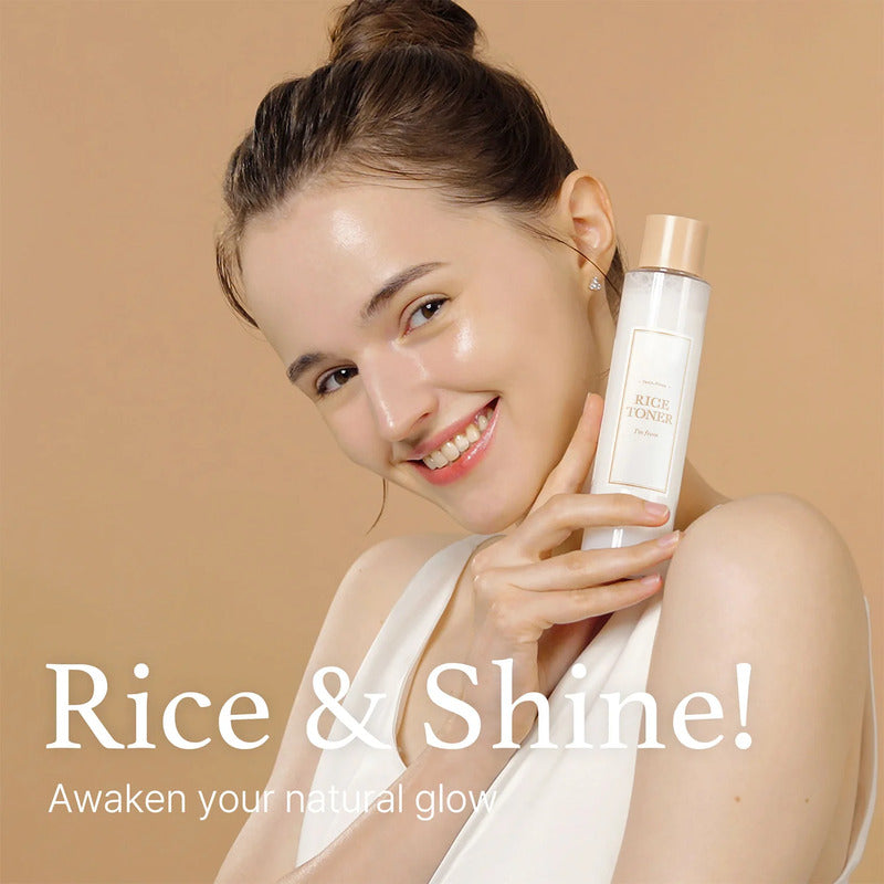🌾 I’M FROM Rice Toner – Milky Glow Toner with Korean Rice & Niacinamide (150ml / 5.07 fl oz)