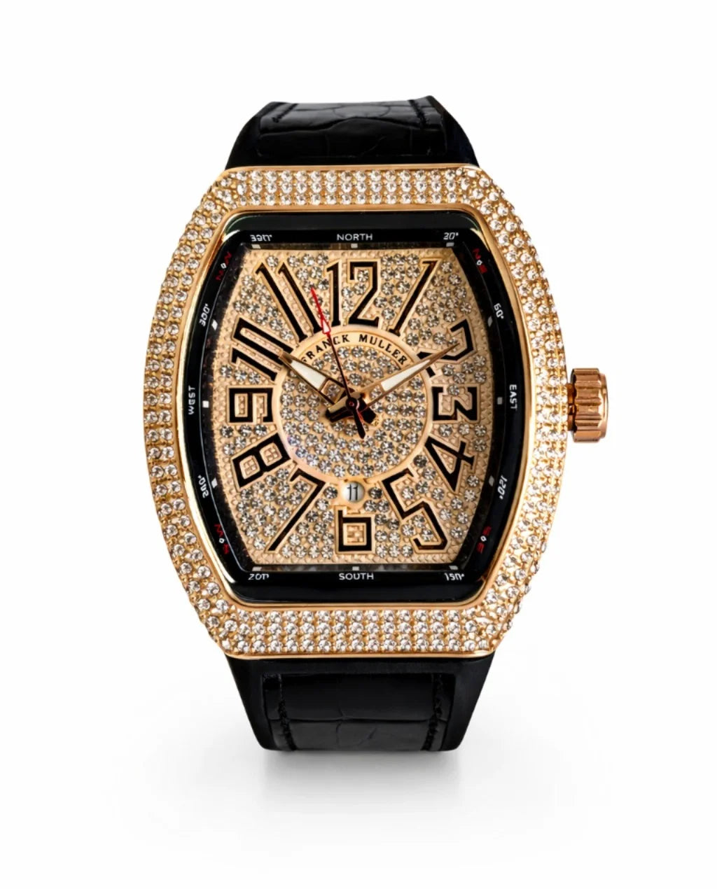 Franck Muller Vanguard Diamond Watch – Luxury Swiss Designer Timepiece