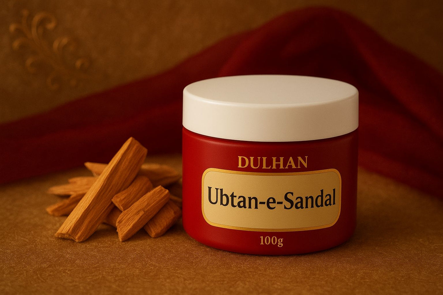 Dulhan Ubtan-e-Sandal Pure Bridal Glow Formula (100g),