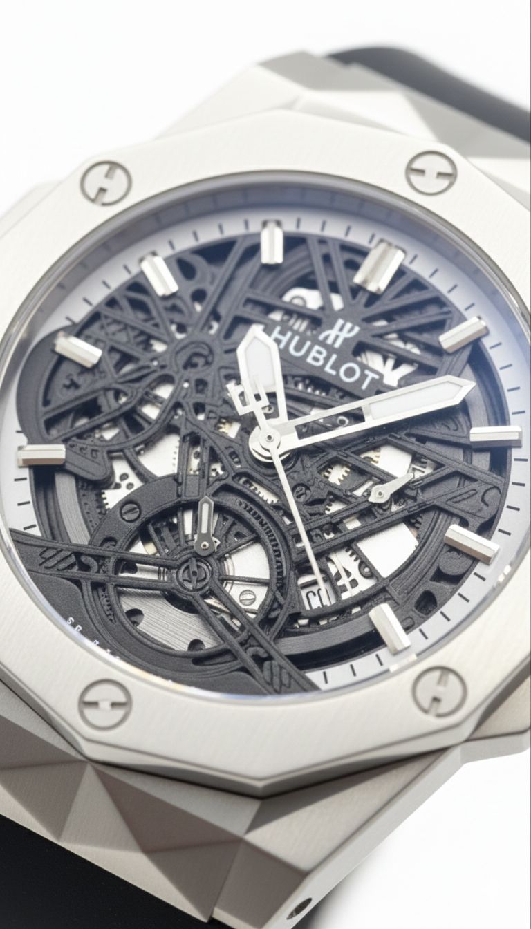 Hublot Skeleton Watch – Luxury Automatic Skeleton Dial Watch for Men