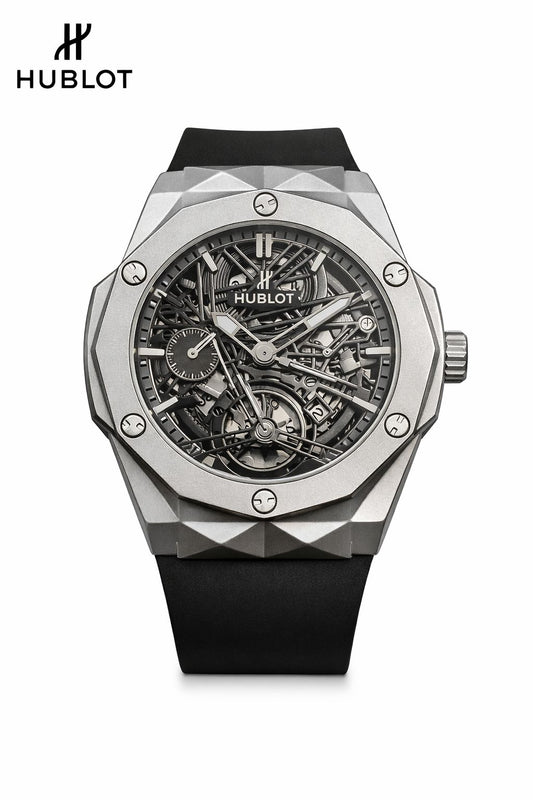 Hublot Skeleton Watch – Luxury Automatic Skeleton Dial Watch for Men