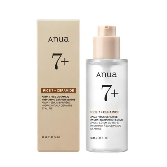 Anua 7 Rice Ceramide Hydrating Barrier Serum – Brightening & Barrier Repair Korean Serum for Dry & Sensitive Skin in Pakistan