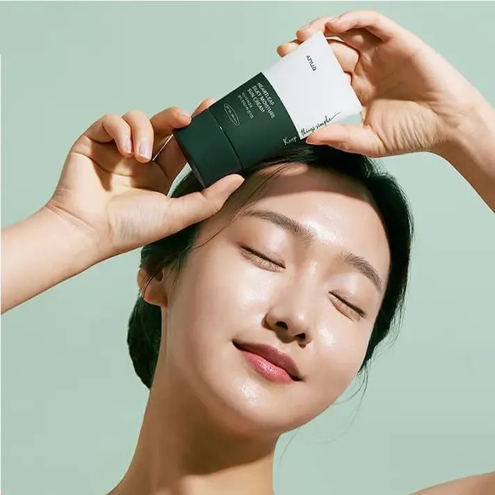 Anua Heartleaf Silky Moisture Sun Cream SPF 50+ PA++++ – Hydrating Korean Sunscreen for Sensitive Skin in Pakistan